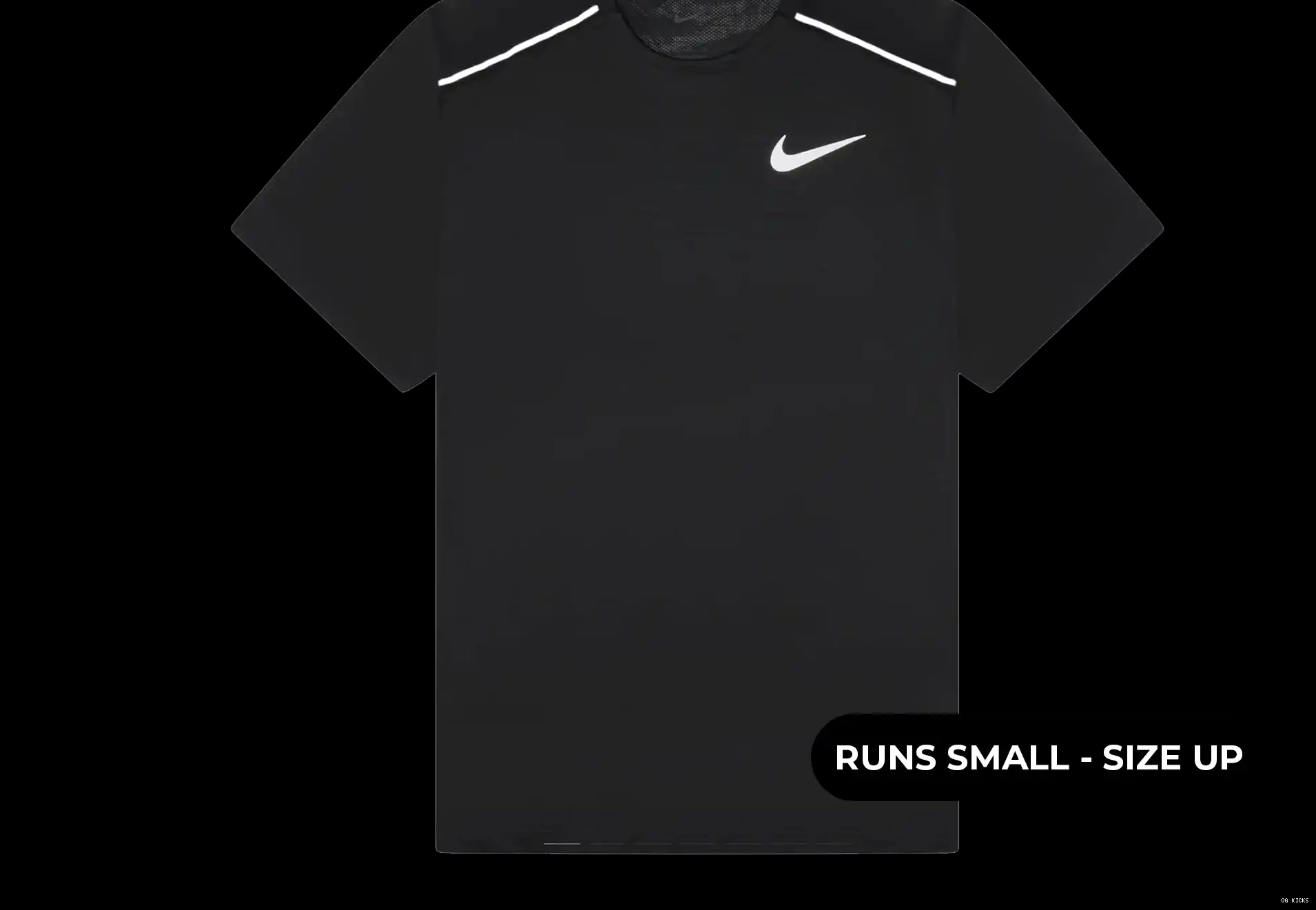 Shirt Dri-Fit Miler Nike Black T 1.0 0529